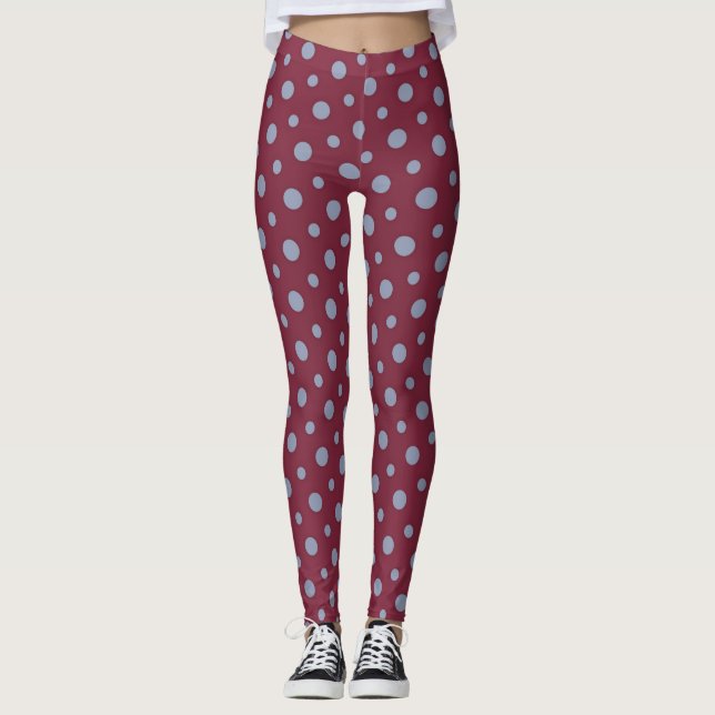 Dots-Muster 7 Leggings (Vorderseite)