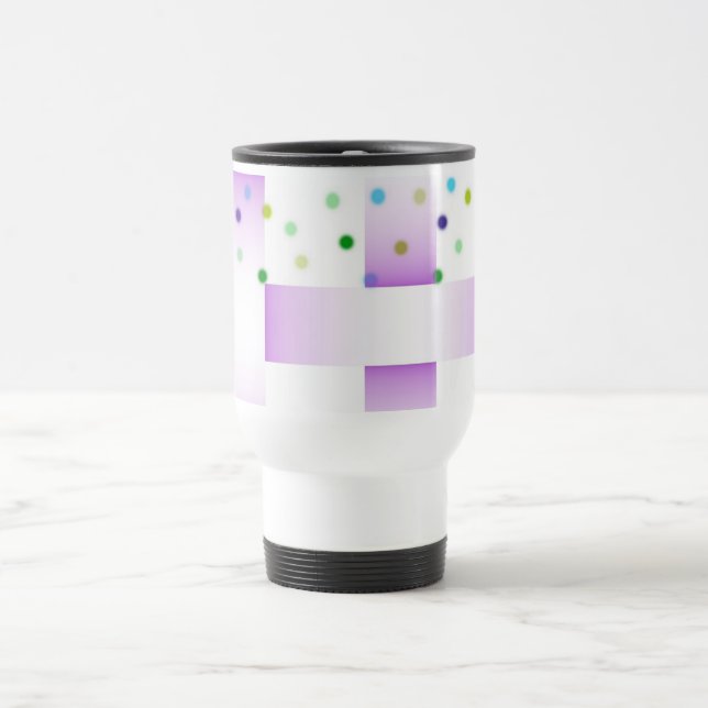 Dots `n Weave Travel Mug Reisebecher (Mittel)