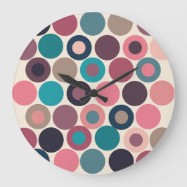 Dots of the Horizon Große Wanduhr