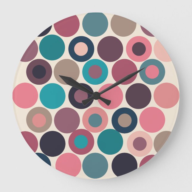 Dots of the Horizon  Große Wanduhr (Vorderseite)