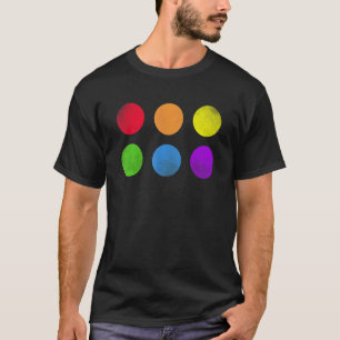 Dots Pride Lgbtq Rainbow Transgender Bisexuelle Li T-Shirt
