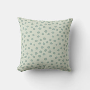 Dots Sage Green Kissen