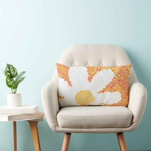 Dots und Daisy Lendenkissen (Stuhl )