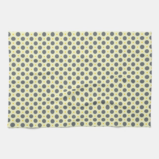 DOTS UND DIAMONONS GESCHIRRTUCH (Horizontal)