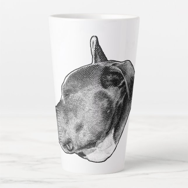 dotstrength Pitbull Milchtasse (Vorderseite)