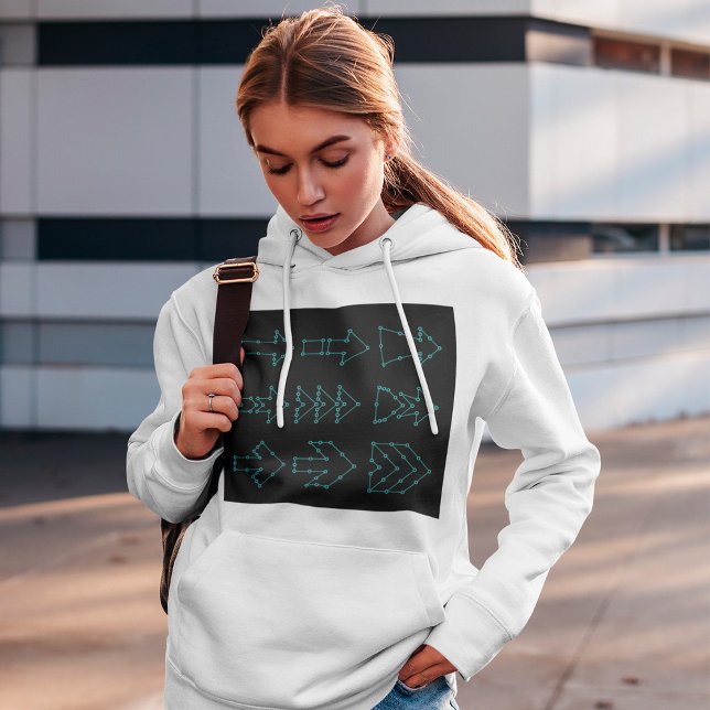 Dotted Arrows Hoodie (Von Creator hochgeladen)