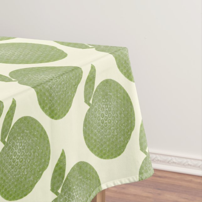 Dotted Green Äpfel Tischdecke (Beispiel)