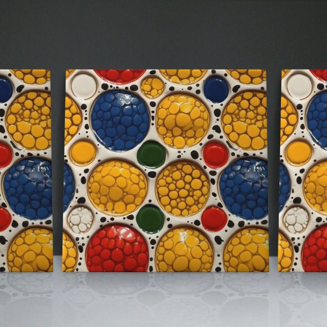 Dotted Imitats Linderung glänzende zeitgenössische Fliese (Von Creator hochgeladen)