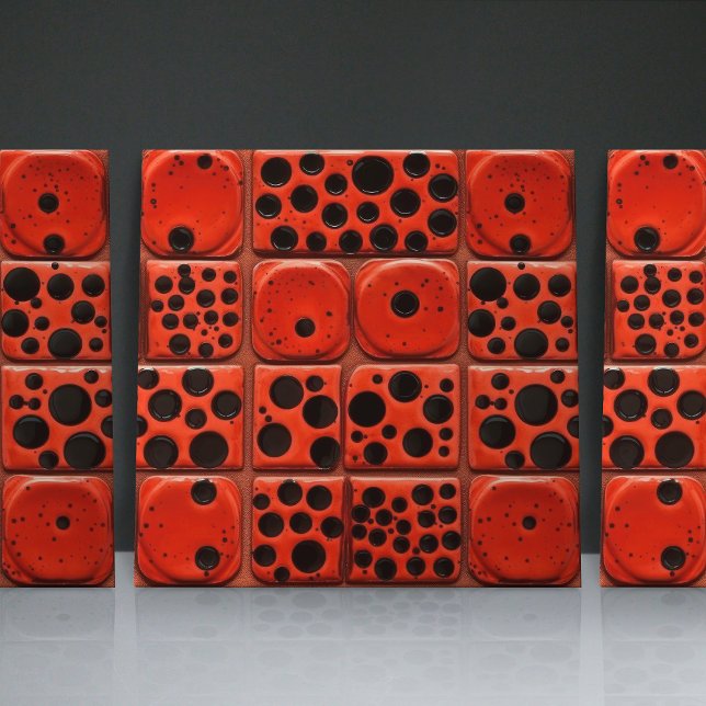 Dotted Imitats Linderung glänzende zeitgenössische Fliese (Von Creator hochgeladen)