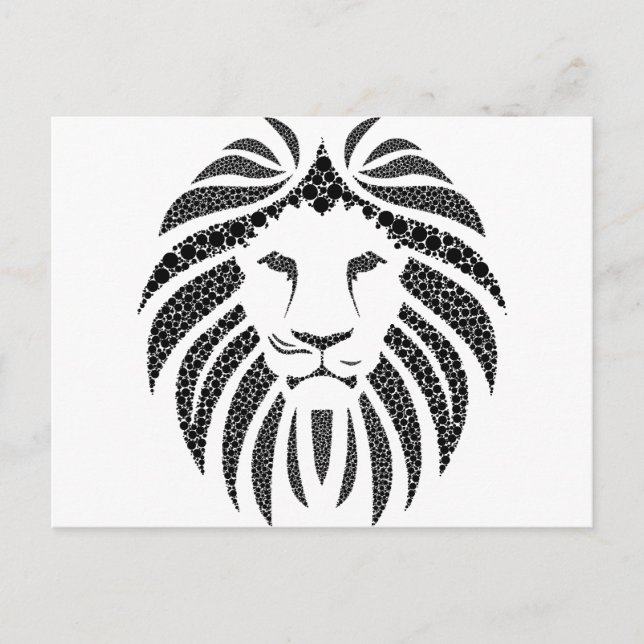 Dotted LIon Postkarte (Vorderseite)