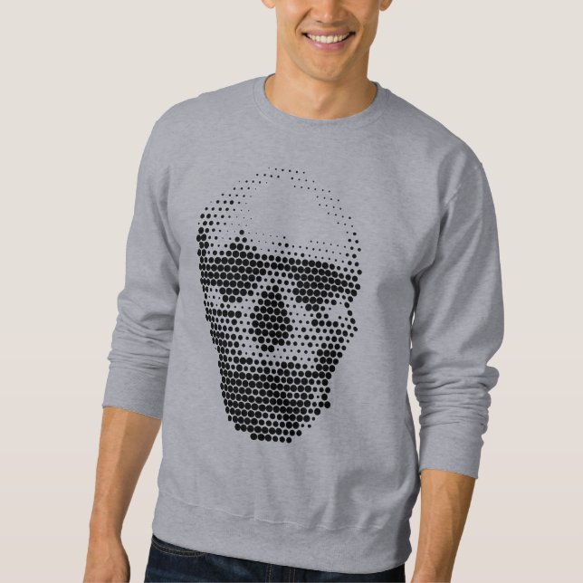 Dotted Skull Sweatshirt (Vorderseite)
