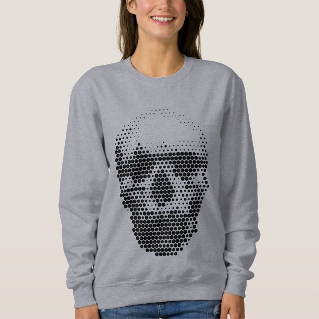 Dotted Skull Sweatshirt (Vorderseite)