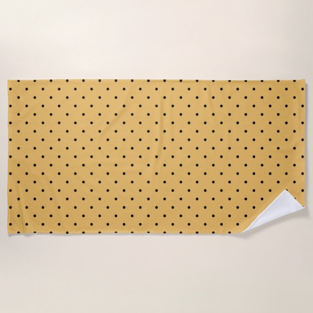 Dotted Sunny Strandtuch (Vorderseite)