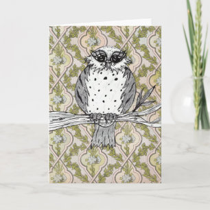 Dotti die Owl 30 Grußkarte Karte