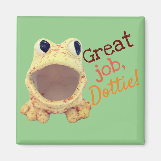 Dottie Frog Magnet (Vorne)