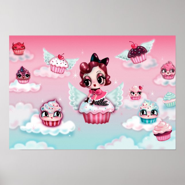 Dottie in Cupcake Heaven Poster (Vorne)
