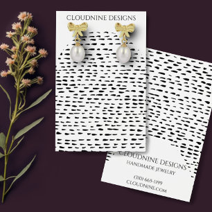 Dotty Arch Earring Necklace Juwelier Display Card