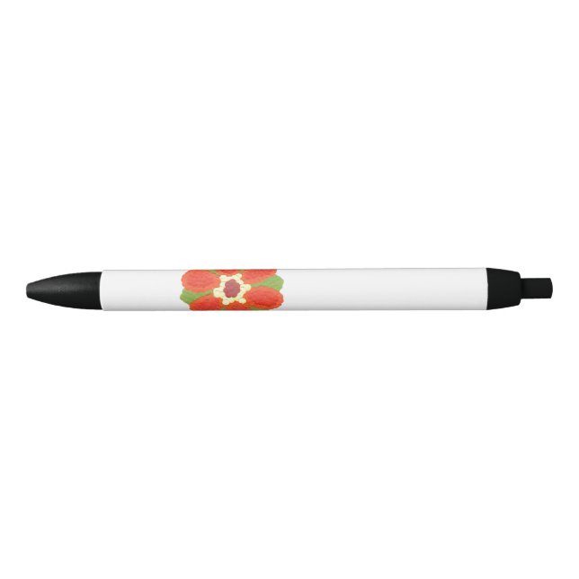 Dotty Blume Black Pen Kugelschreiber (Vorderseite)