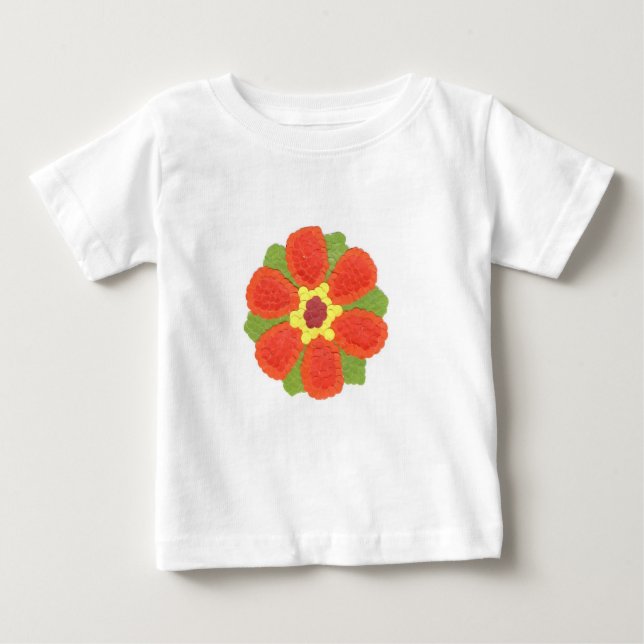 Dotty Blume Gerber Cotton Baby T-shirt (Vorderseite)