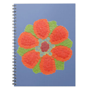 Dotty Blume Spiral Foto Notebook Notizblock