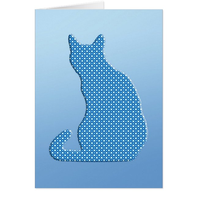 Dotty Cat - Blautöne (Vorne)
