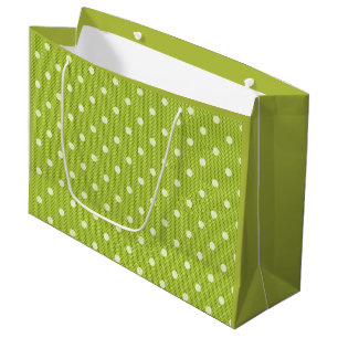 Dotty Delight Green Große Geschenktüte