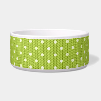 Dotty Delight Green Pet Napf