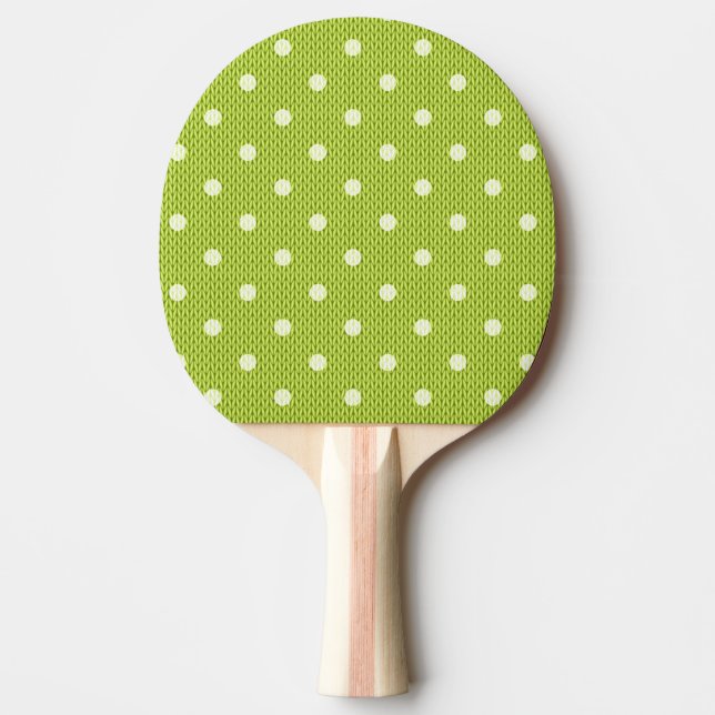 Dotty Delight Green Tischtennis Schläger (Vorderseite)