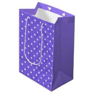 Dotty Delight Lila Mittlere Geschenktüte