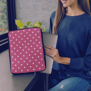 Dotty Delight Red Laptopschutzhülle