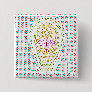 Dotty Egyptian Cobra Button