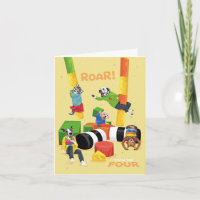 Dotty Hund Soft Play Roar Sie sind vier