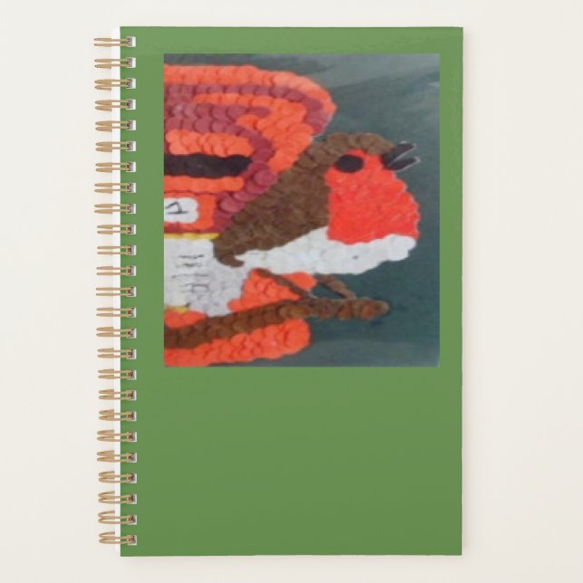 Dotty Robin Small Planner Planer (Vorderseite)