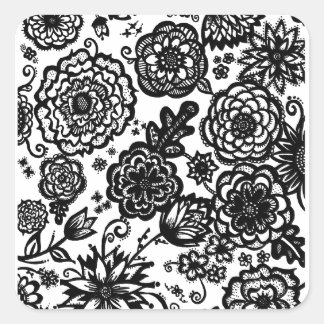 Dotverrückt Square Stickers