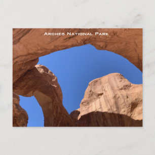 Double Arch - Arches National Park Postkarte