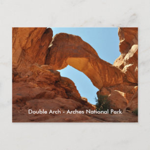 Double Arch - Arches National Park Postkarte