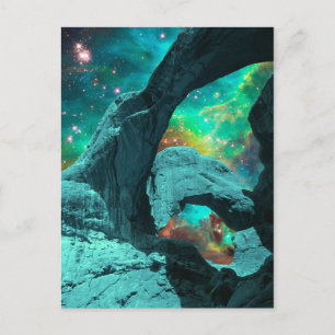 Double Arch in Space Postkarte