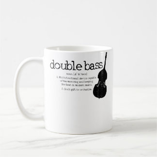 Double Bass Definition Player Orchestra Bassist Fu Kaffeetasse