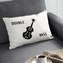 Double Bass in Schwarz