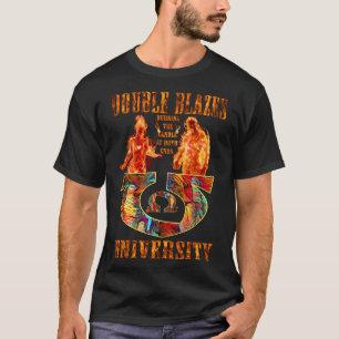 Double Blaze-Universität T-Shirt