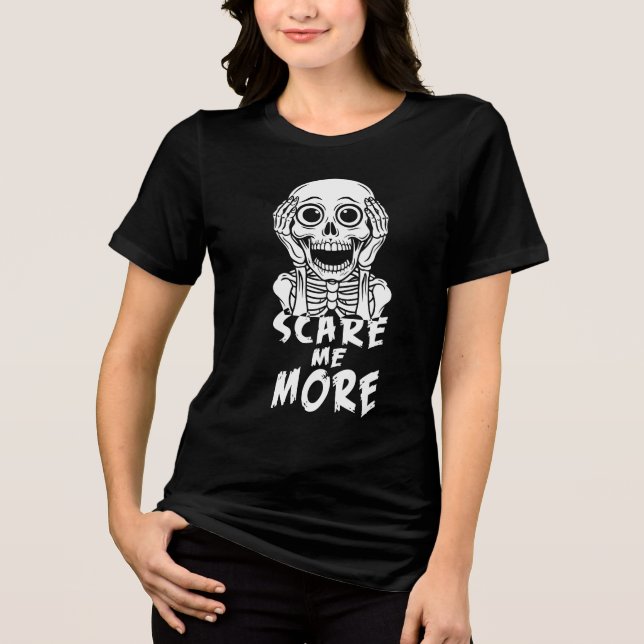 Double Dare Scare – Skeleton Tee (Vorderseite)