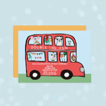 Double Decker Bus Joint Geburtstagspartei