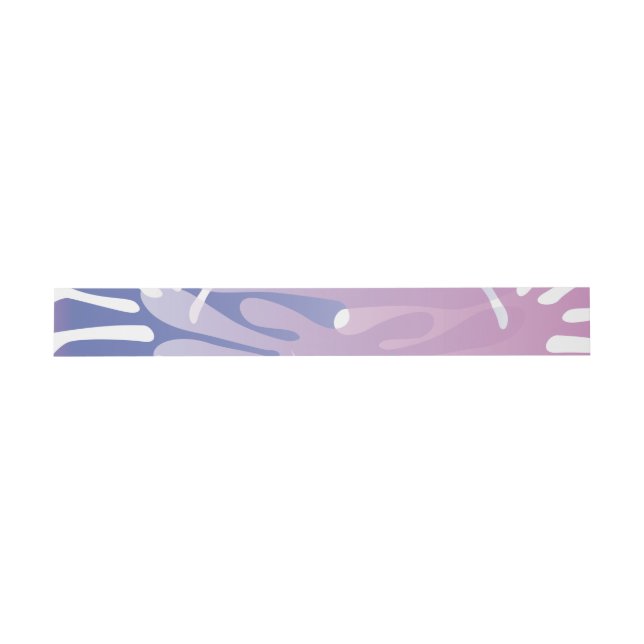 Double Doves B'nai Mitzvah Envelope Wrap Einladungsbanderole (Flach)