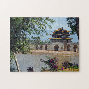 Double Dragon Bridge, Chenguan, Yunnan - China Puzzle