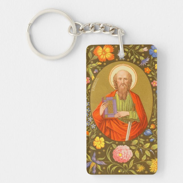 Double Image St. Paul the Apostle (PM 06) Schlüsselanhänger (Vorderseite)
