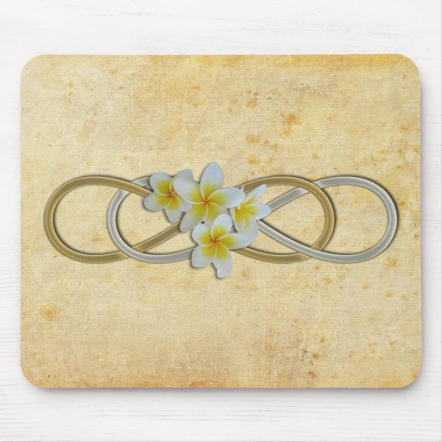 Double Infinity BiColor Frangipani Mousepad (Vorne)