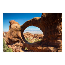 Double O Arch Poster