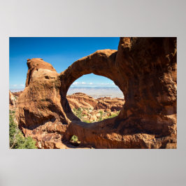 Double O Arch Poster