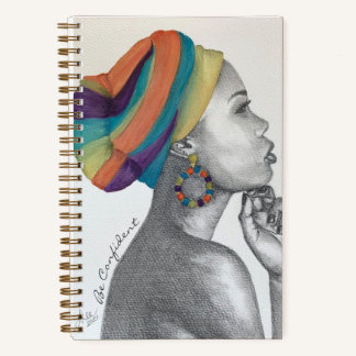 Double Queens Custom Spiral Notebook (5.5x8.5) Notizbuch