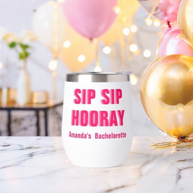 Double Shadow Sip Hooray Junggeselinnen-Abschied (Junggesellenabschied)